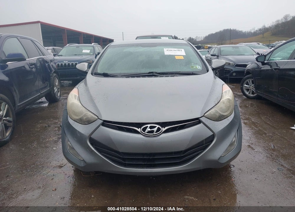 2013 HYUNDAI ELANTRA GS VIN: KMHDH6AE9DU005277