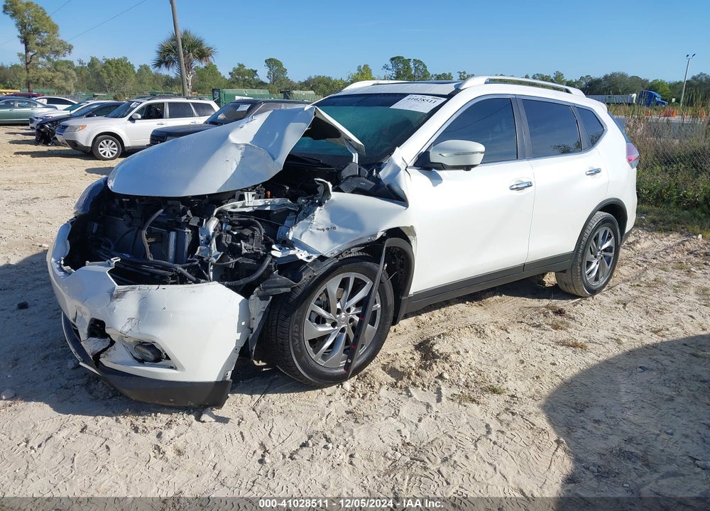2015 NISSAN ROGUE SL VIN: 5N1AT2MT0FC882298