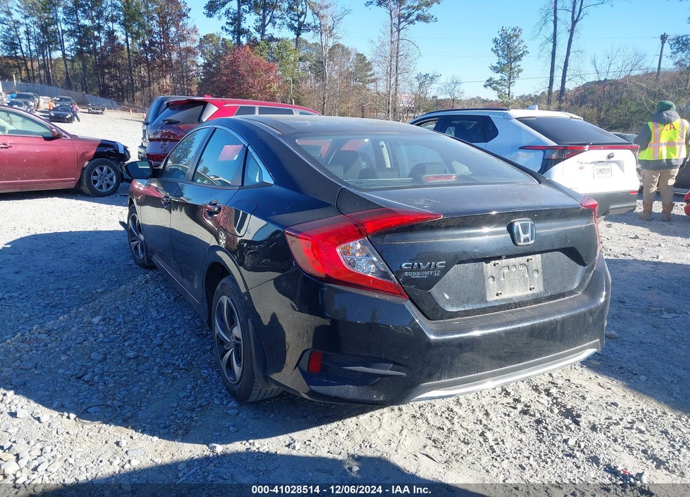 2021 HONDA CIVIC LX VIN: 2HGFC2F63MH522097