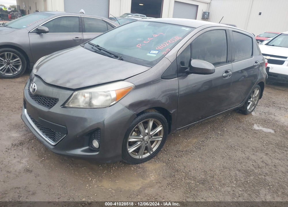 2013 TOYOTA YARIS SE VIN: JTDKTUD39DD552218