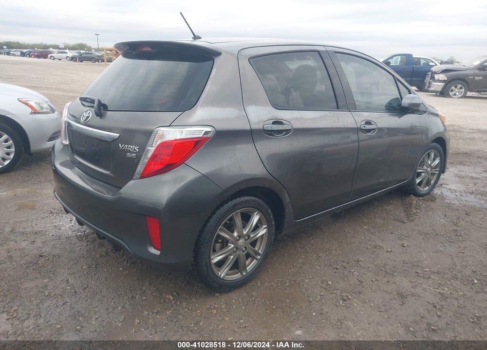 2013 TOYOTA YARIS SE VIN: JTDKTUD39DD552218