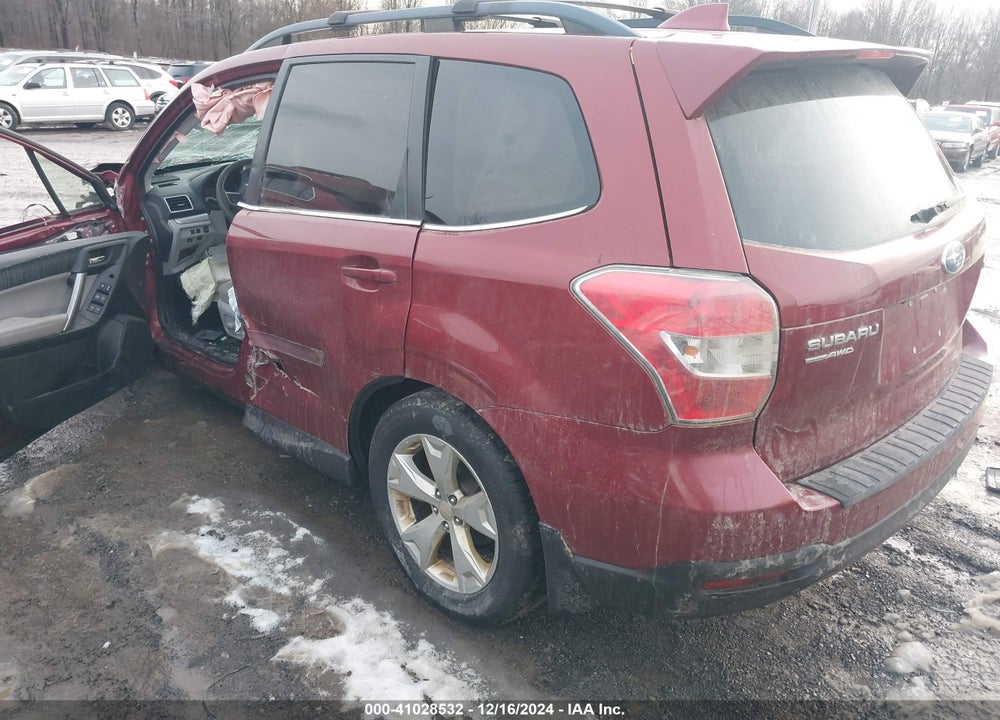 2016 SUBARU FORESTER 2.5I LIMITED VIN: JF2SJAHC1GH426660