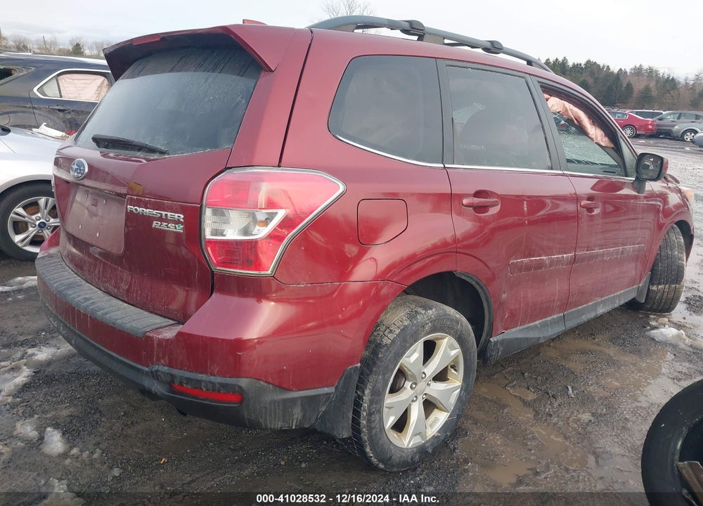 2016 SUBARU FORESTER 2.5I LIMITED VIN: JF2SJAHC1GH426660