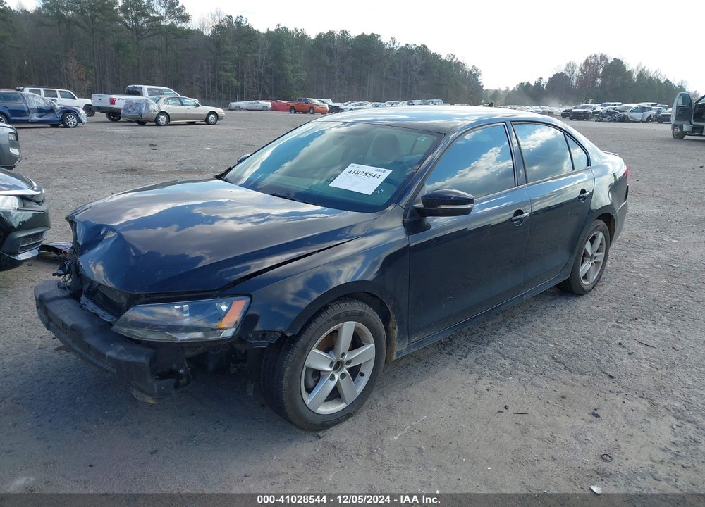2012 VOLKSWAGEN JETTA TDI VIN: 3VWLL7AJ8CM334389