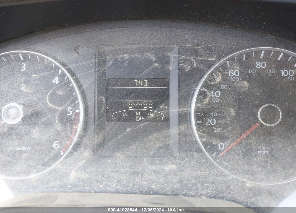 2012 VOLKSWAGEN JETTA TDI VIN: 3VWLL7AJ8CM334389