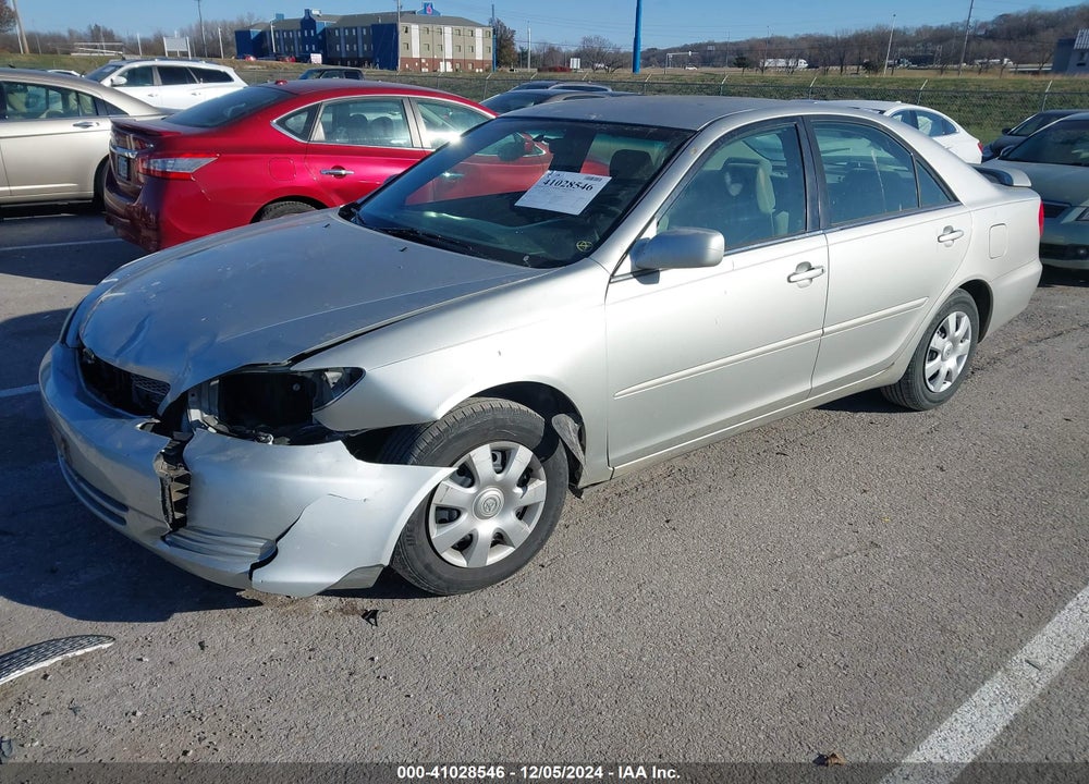 2004 TOYOTA CAMRY LE VIN: 4T1BE32K34U935789