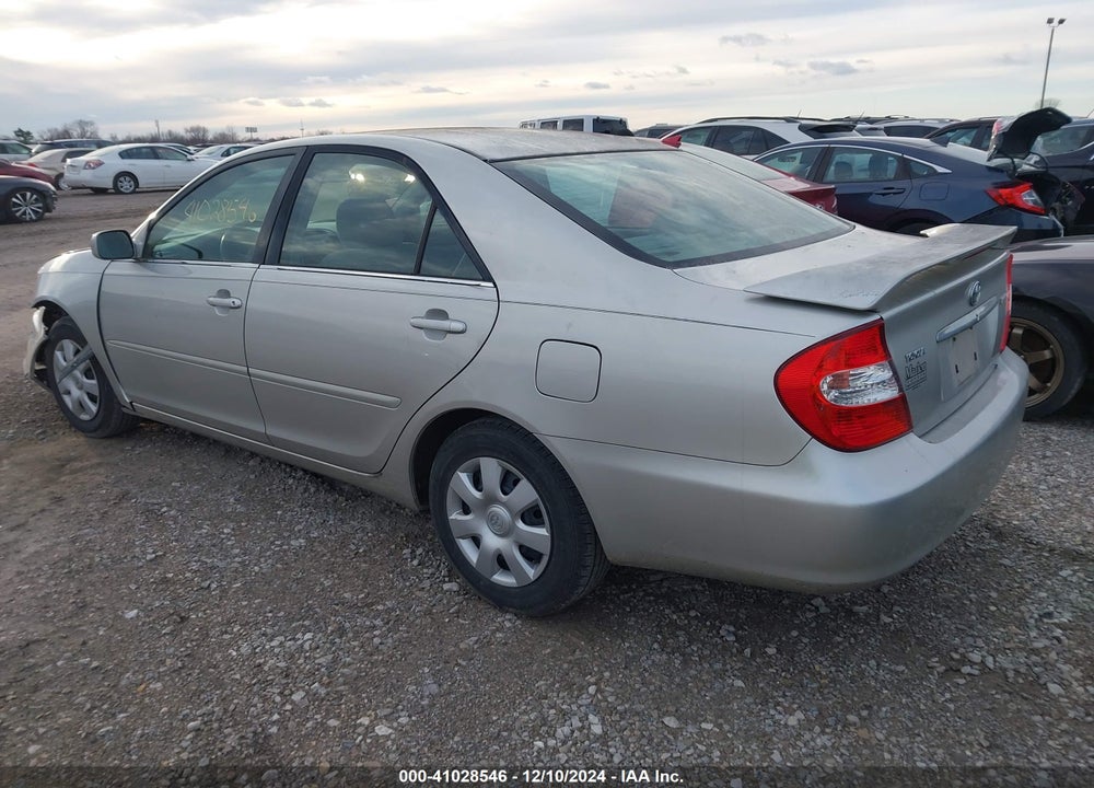 2004 TOYOTA CAMRY LE VIN: 4T1BE32K34U935789