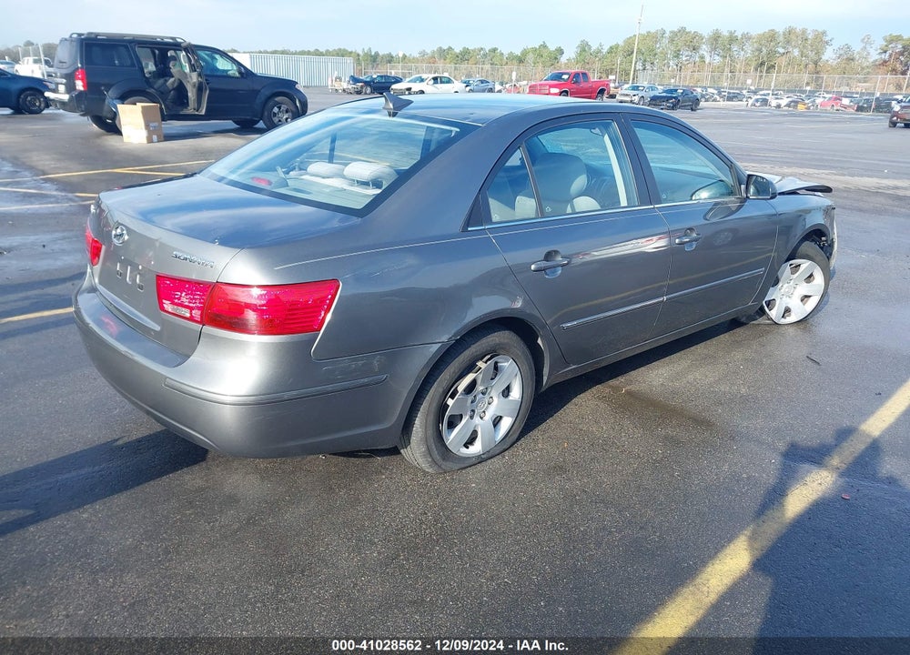 2010 HYUNDAI SONATA GLS VIN: 5NPET4AC3AH633058