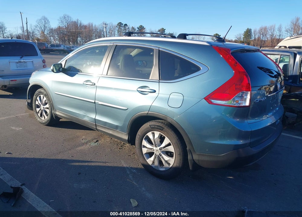 2013 HONDA CR-V EX-L VIN: 5J6RM4H79DL037955