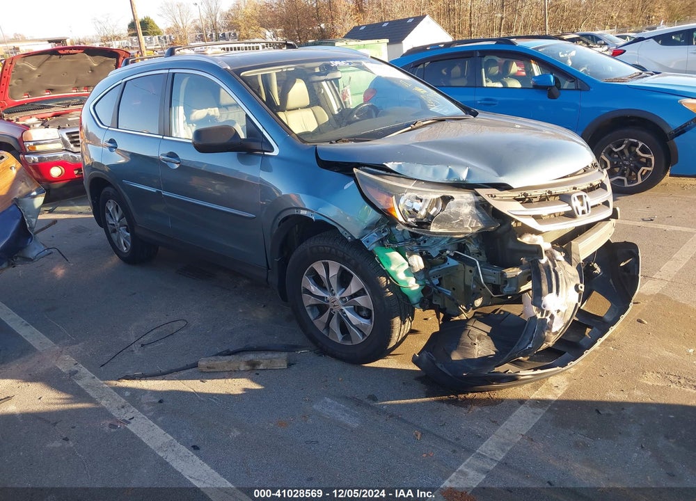 2013 HONDA CR-V EX-L VIN: 5J6RM4H79DL037955