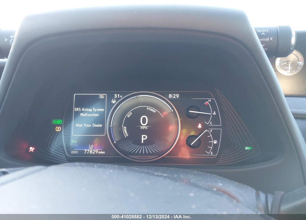 2019 LEXUS UX 250H VIN: JTHU9JBH3K2010432