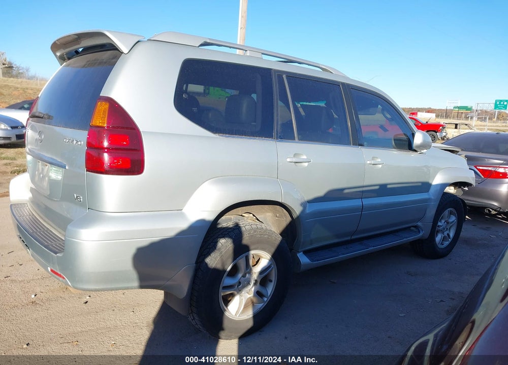 2003 LEXUS GX 470 VIN: JTJBT20X630013295