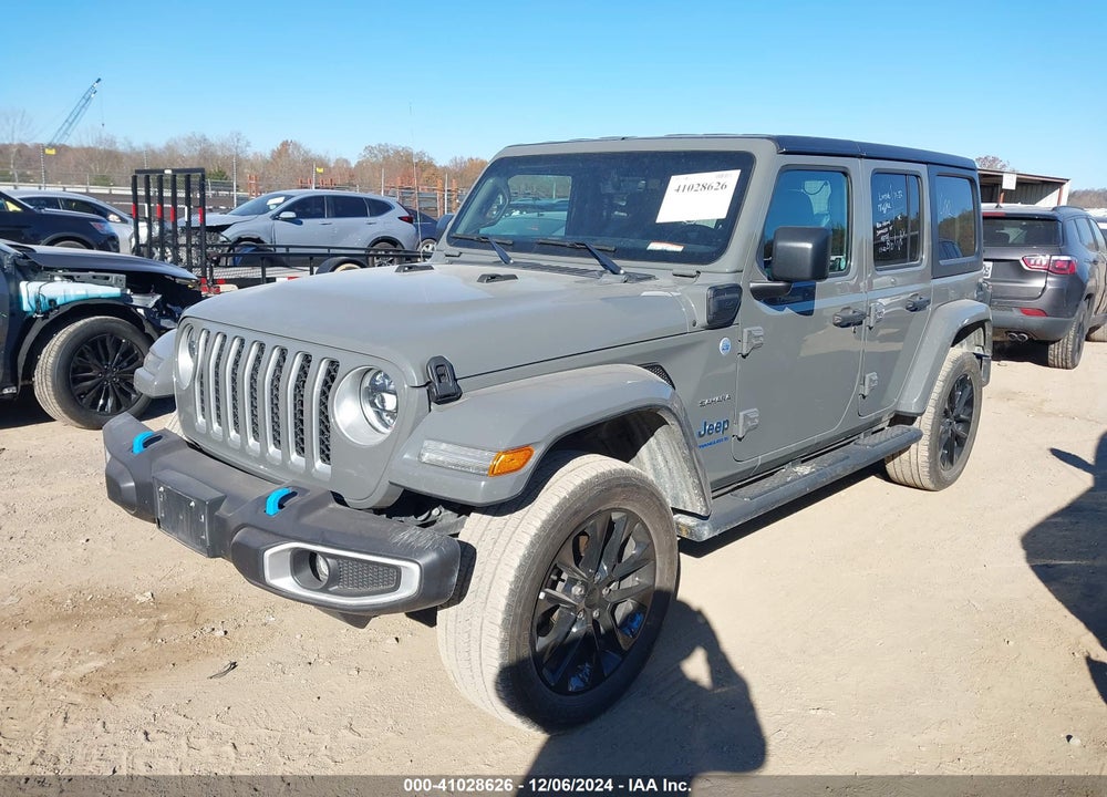 2023 JEEP WRANGLER 4XE SAHARA 4X4 VIN: 1C4JJXP69PW629610