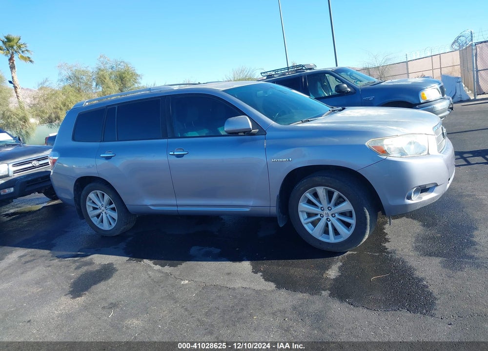 2008 TOYOTA HIGHLANDER HYBRID LIMITED VIN: JTEEW44A982009063