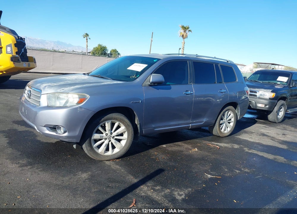2008 TOYOTA HIGHLANDER HYBRID LIMITED VIN: JTEEW44A982009063