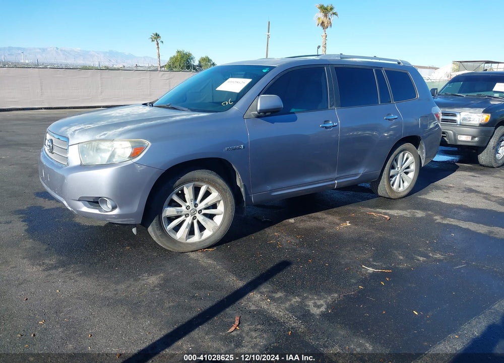 2008 TOYOTA HIGHLANDER HYBRID LIMITED VIN: JTEEW44A982009063