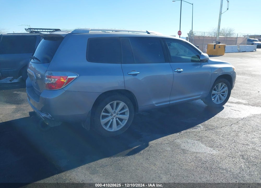 2008 TOYOTA HIGHLANDER HYBRID LIMITED VIN: JTEEW44A982009063