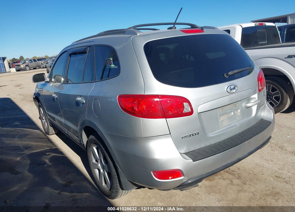 2009 HYUNDAI SANTA FE SE VIN: 5NMSH13E19H243621