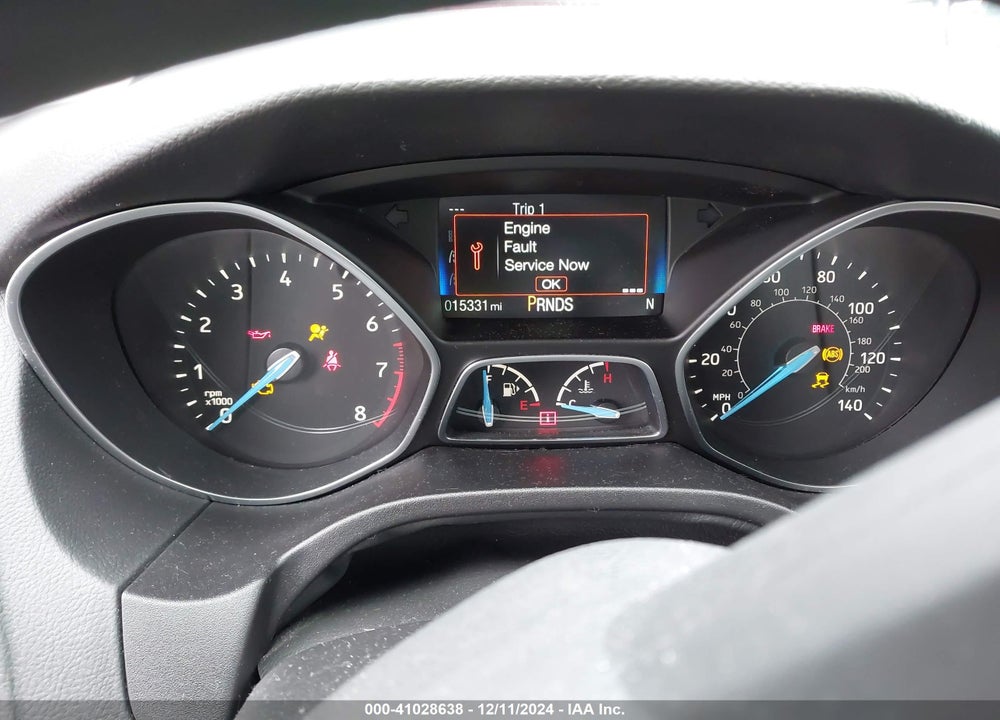 2018 FORD FOCUS SEL VIN: 1FADP3M28JL310400