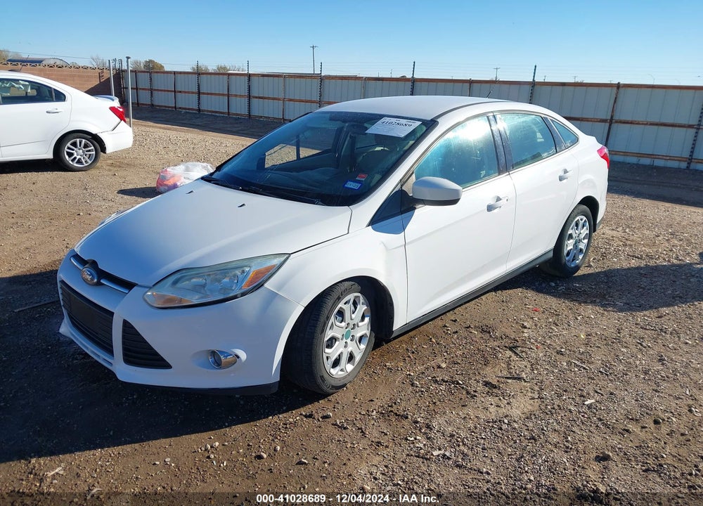 2012 FORD FOCUS VIN: 1FAHP3F21CL320753