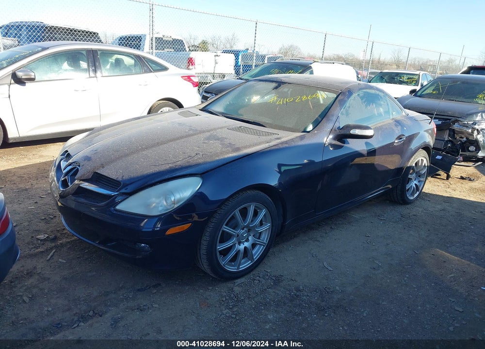 2005 MERCEDES-BENZ SLK 350 VIN: WDBWK56F65F046710