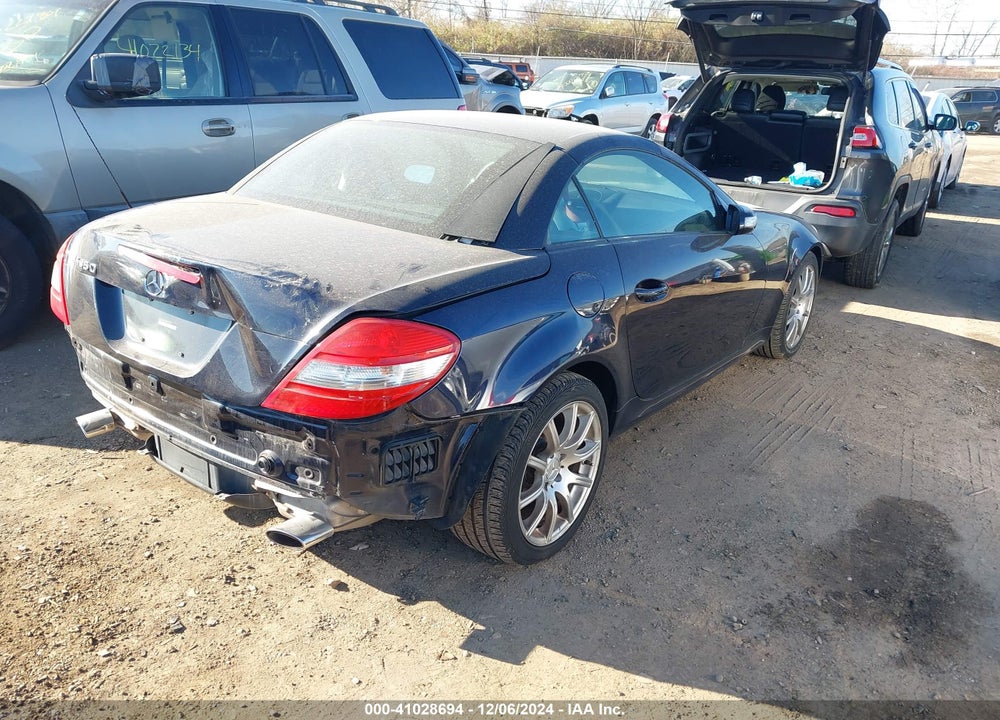 2005 MERCEDES-BENZ SLK 350 VIN: WDBWK56F65F046710