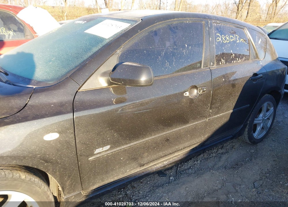 2008 MAZDA 3 S SPORT VIN: JM1BK343X81105997