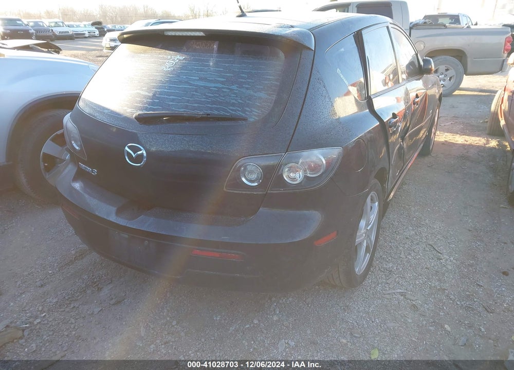 2008 MAZDA 3 S SPORT VIN: JM1BK343X81105997