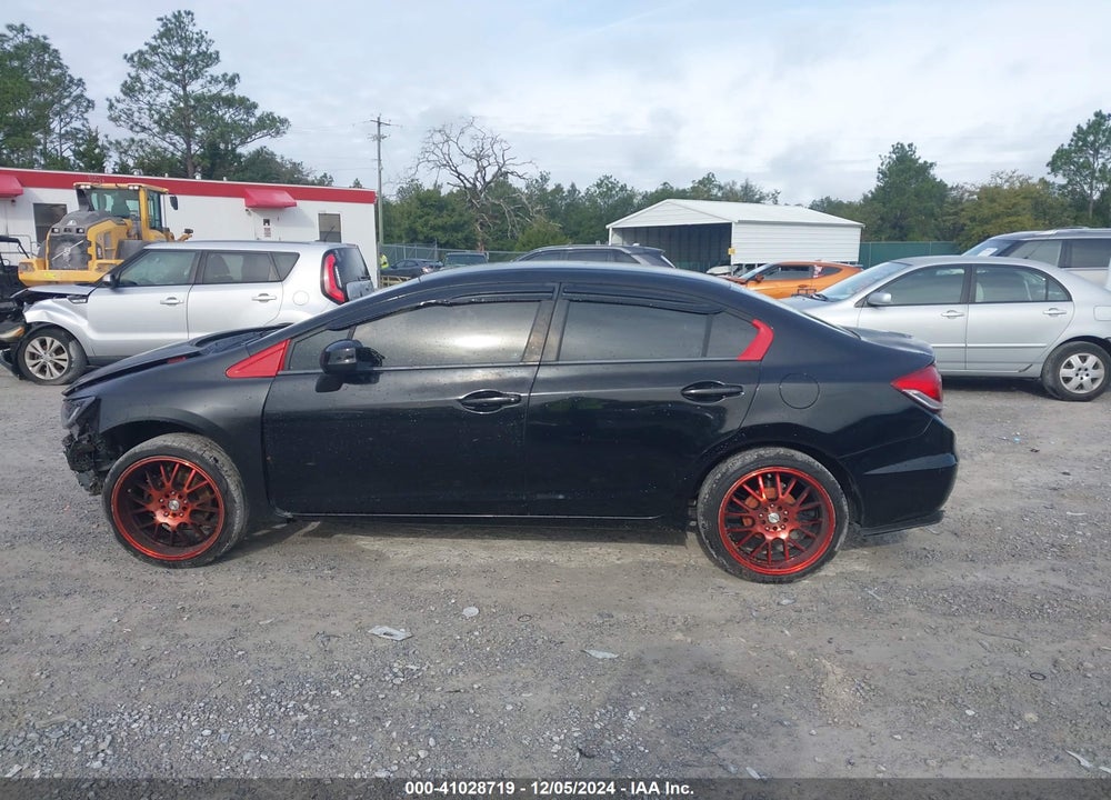 2013 HONDA CIVIC LX VIN: 2HGFB2F52DH526412
