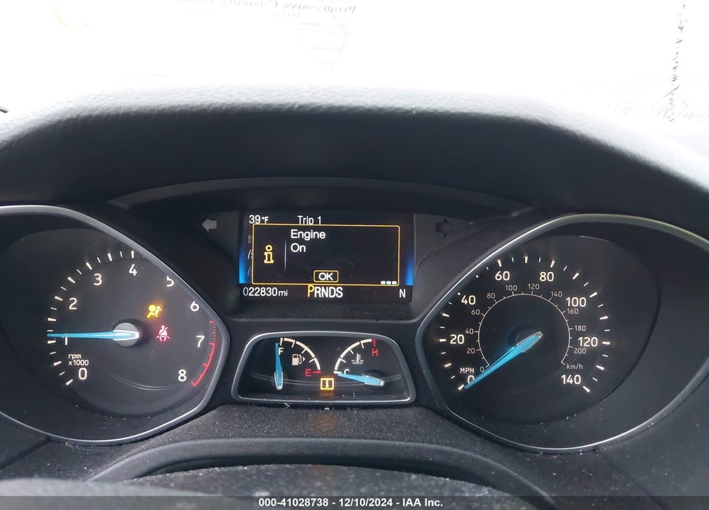 2018 FORD FOCUS SE VIN: 1FADP3FE2JL235197