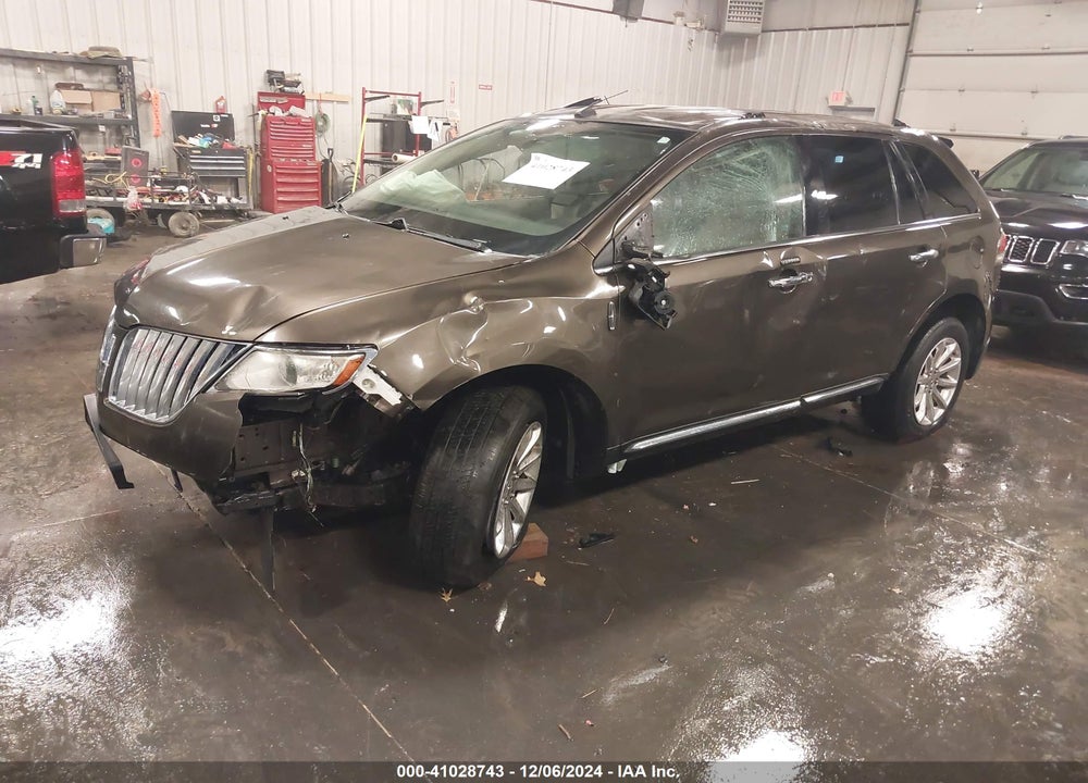 2011 LINCOLN MKX VIN: 2LMDJ6JK9BBJ11777