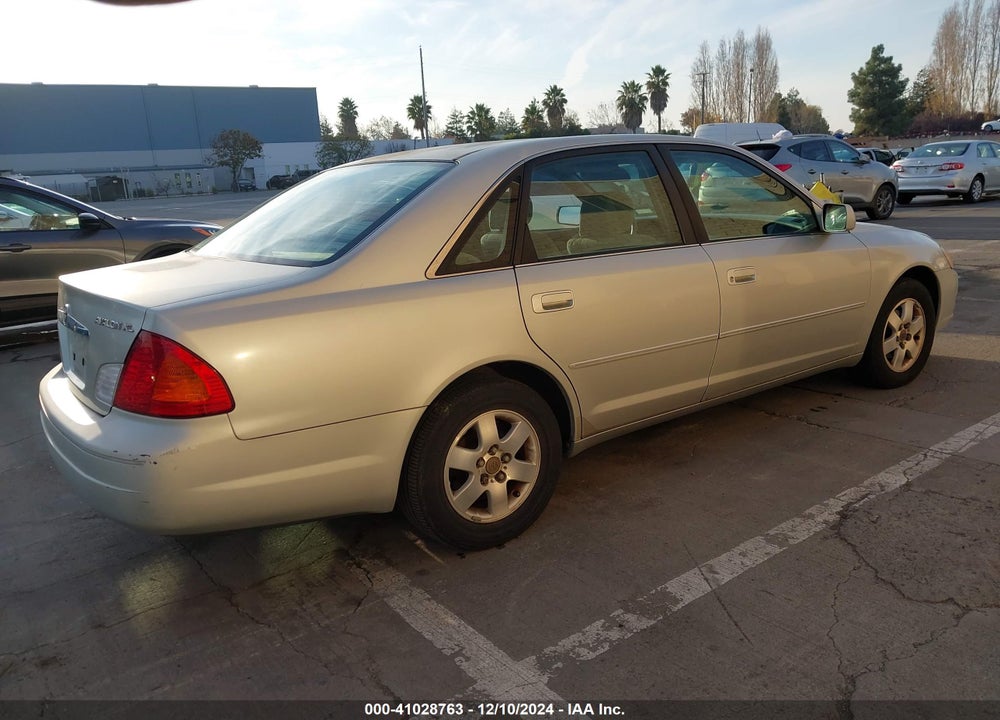 2001 TOYOTA AVALON XL VIN: 4T1BF28B51U146487