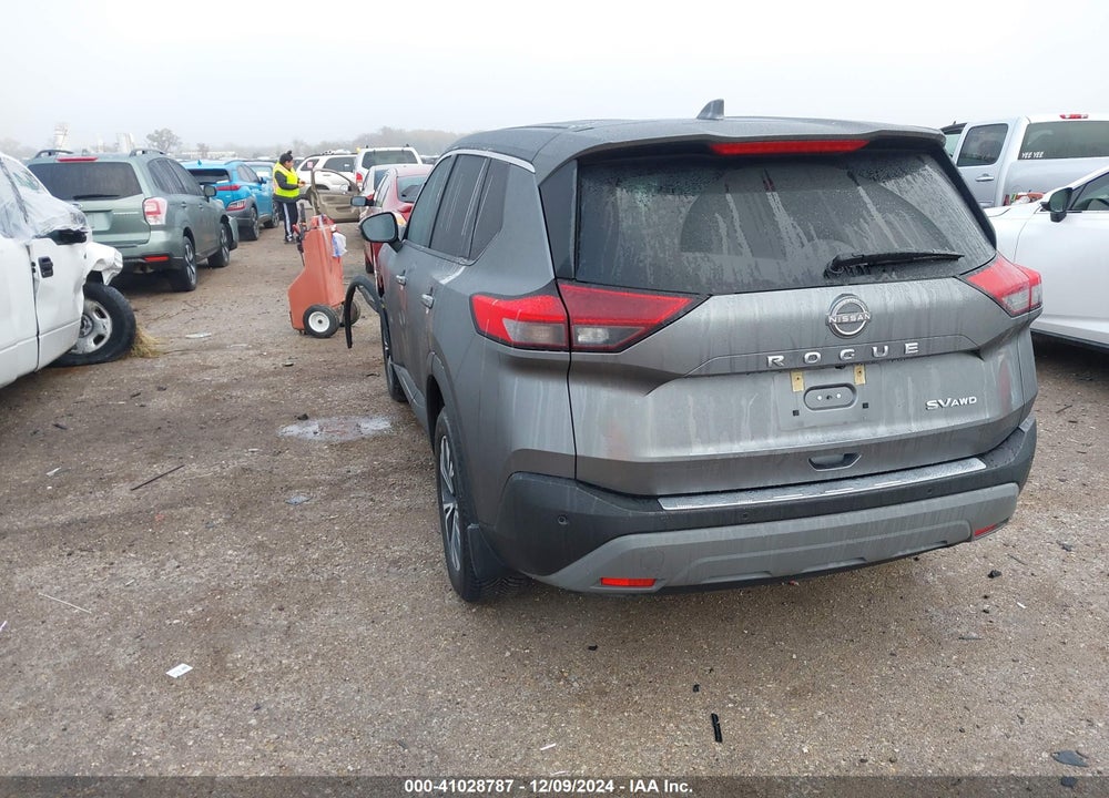 2022 NISSAN ROGUE SV INTELLIGENT AWD VIN: 5N1BT3BB8NC699198