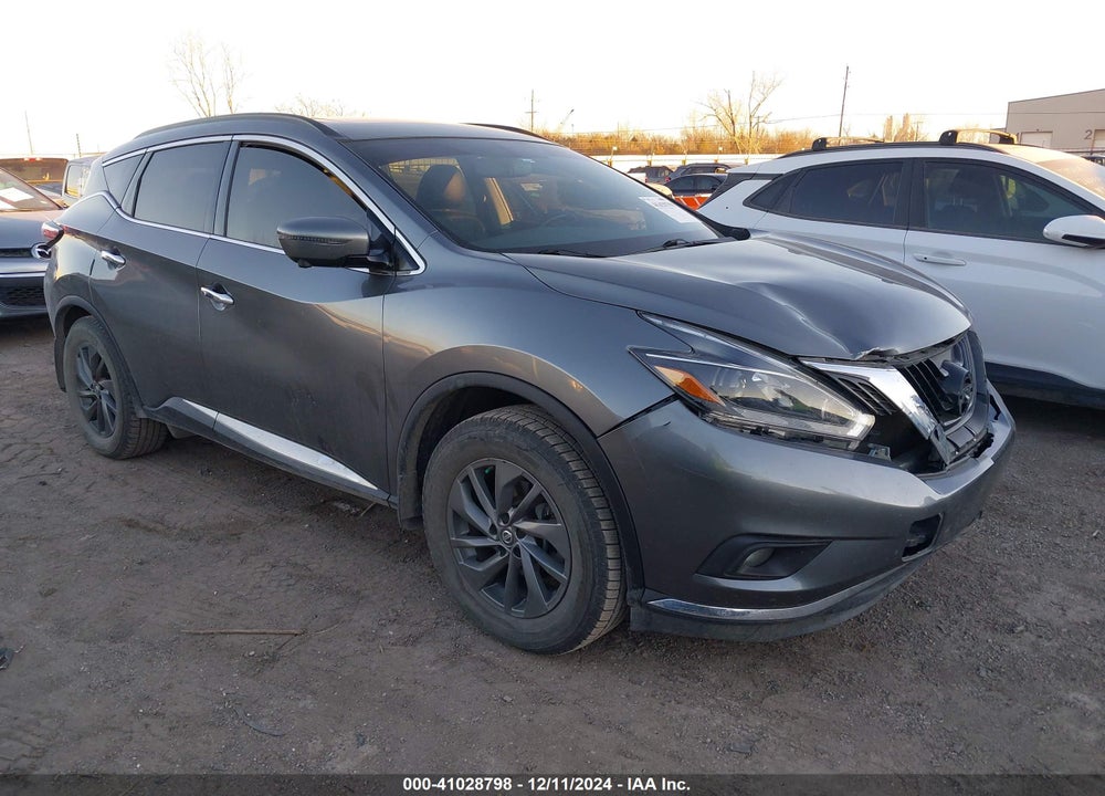 2018 NISSAN MURANO SV VIN: 5N1AZ2MH3JN121059