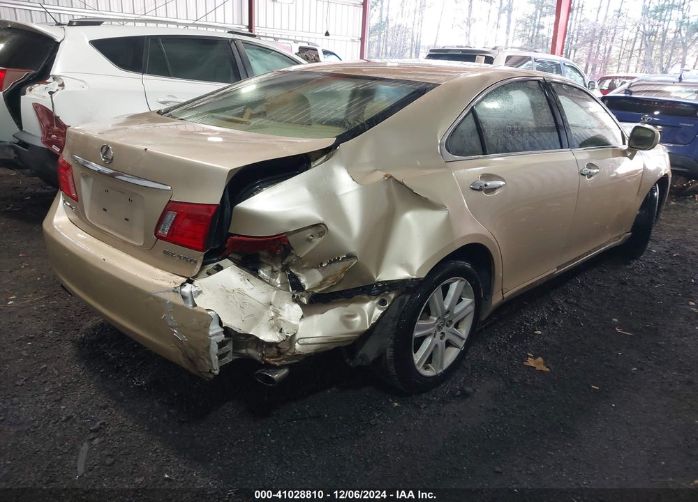 2007 LEXUS ES 350 VIN: JTHBJ46G172067852