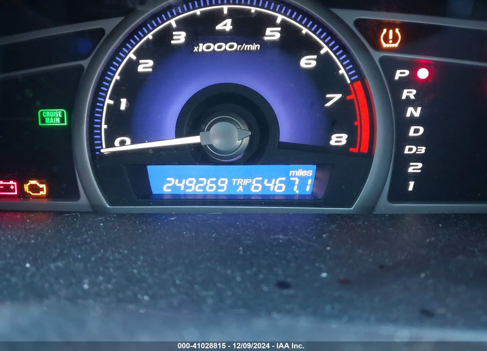 2009 HONDA CIVIC LX VIN: 19XFA16509E032399