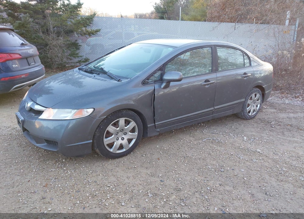 2009 HONDA CIVIC LX VIN: 19XFA16509E032399