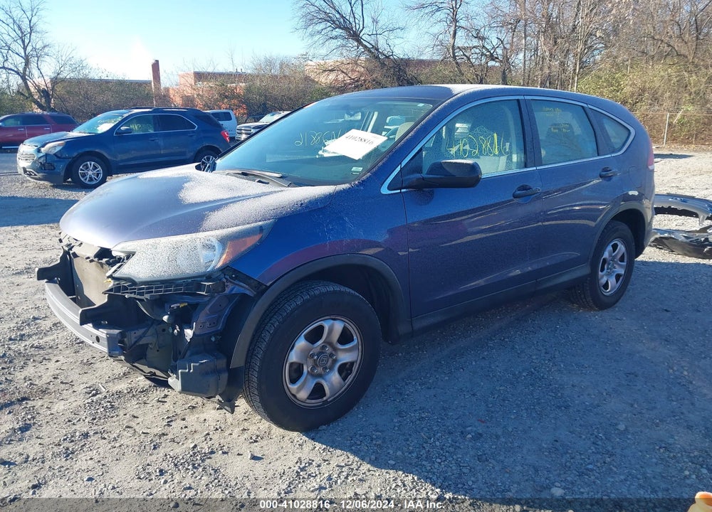 2014 HONDA CR-V LX VIN: 2HKRM4H34EH644077