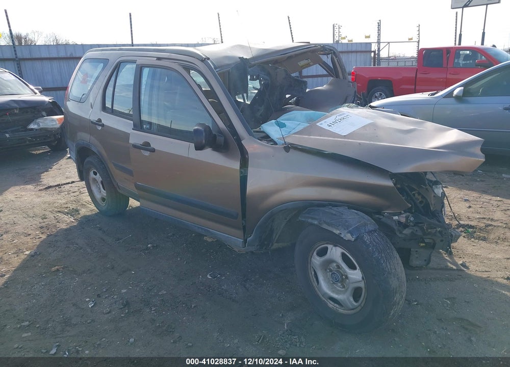 2004 HONDA CR-V LX VIN: JHLRD68424C002653
