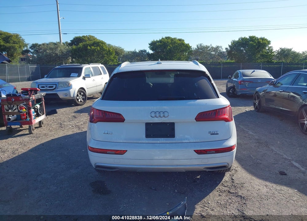 2018 AUDI Q5 2.0T PREMIUM/2.0T TECH PREMIUM VIN: WA1ANAFY3J2078796