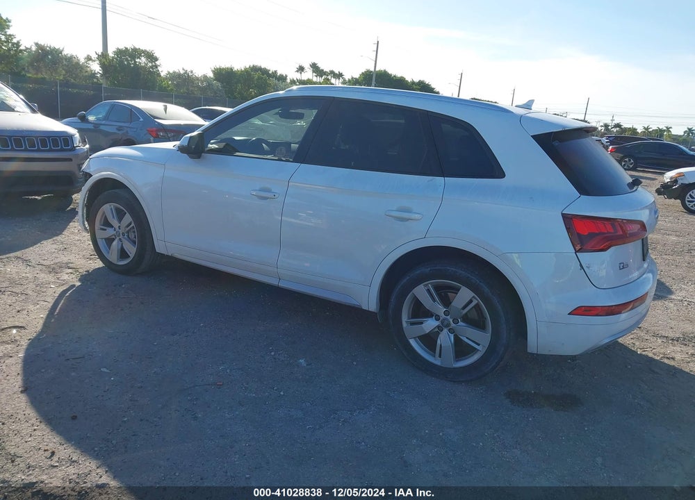 2018 AUDI Q5 2.0T PREMIUM/2.0T TECH PREMIUM VIN: WA1ANAFY3J2078796