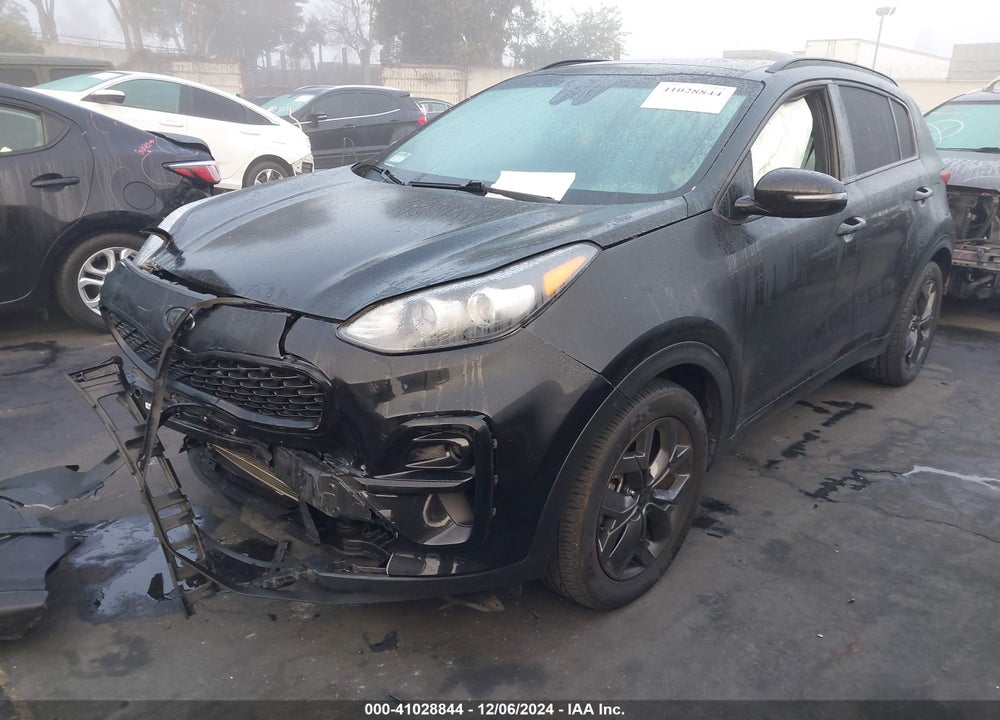 2022 KIA SPORTAGE NIGHTFALL EDITION VIN: KNDP63AC8N7954095
