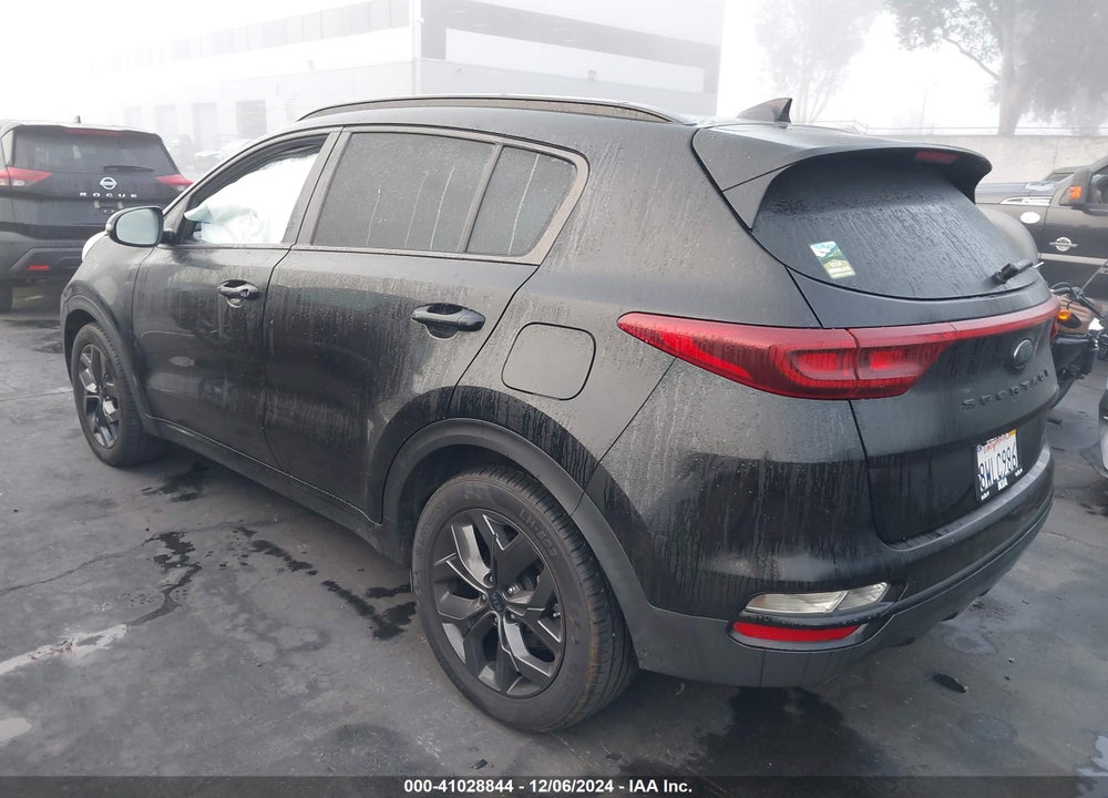 2022 KIA SPORTAGE NIGHTFALL EDITION VIN: KNDP63AC8N7954095