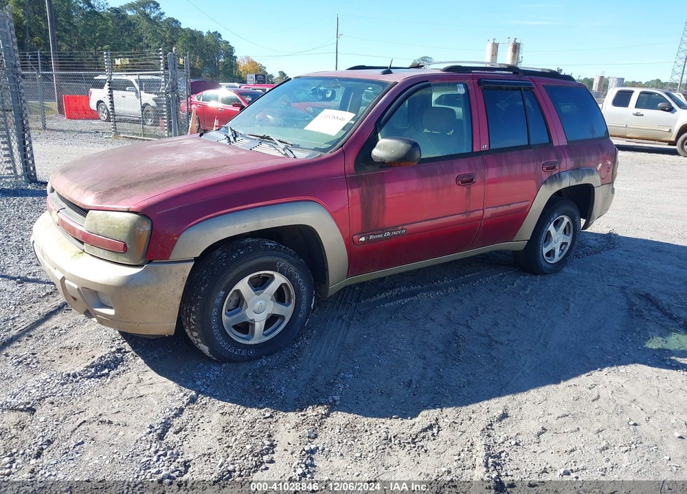 2004 CHEVROLET TRAILBLAZER LT VIN: 1GNDS13S042257952