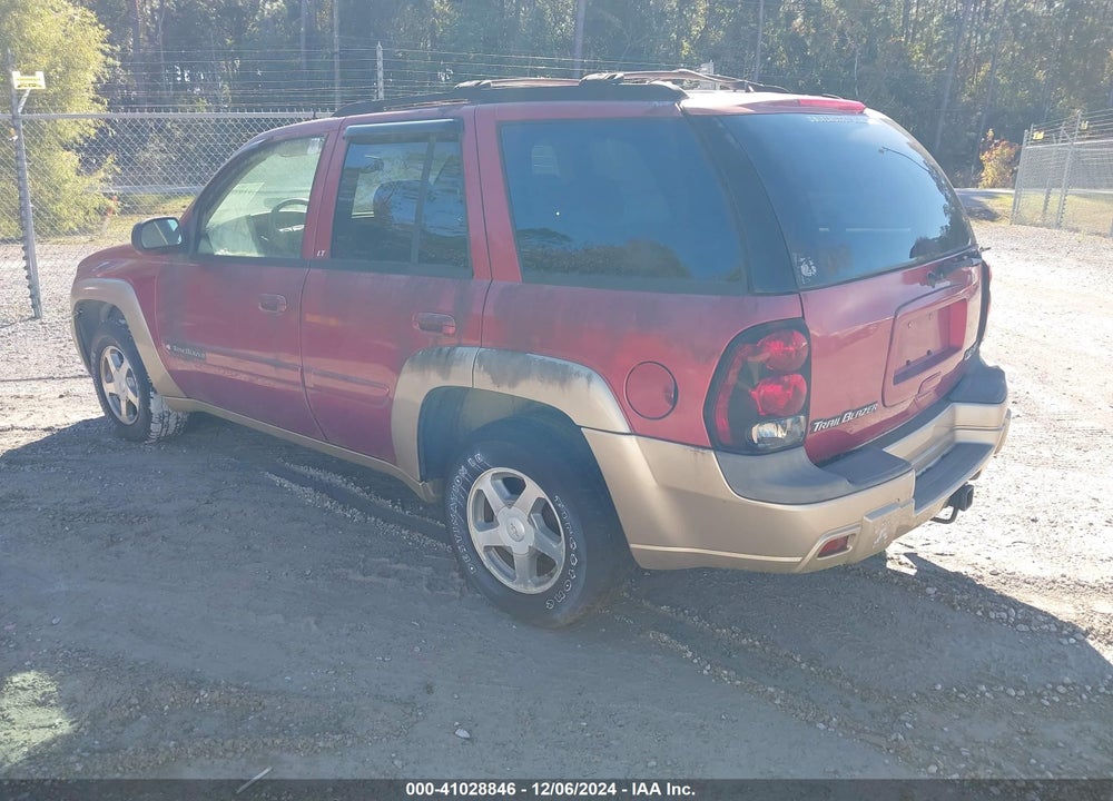 2004 CHEVROLET TRAILBLAZER LT VIN: 1GNDS13S042257952
