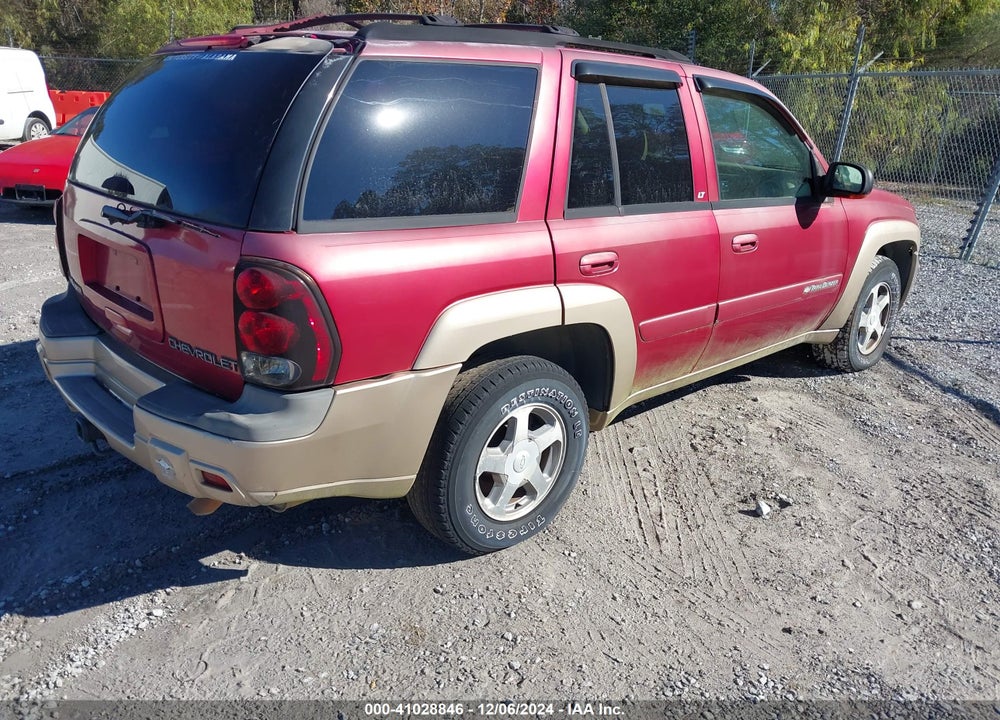 2004 CHEVROLET TRAILBLAZER LT VIN: 1GNDS13S042257952