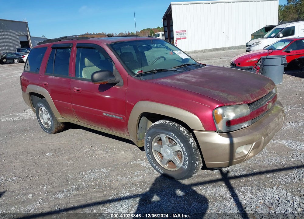 2004 CHEVROLET TRAILBLAZER LT VIN: 1GNDS13S042257952