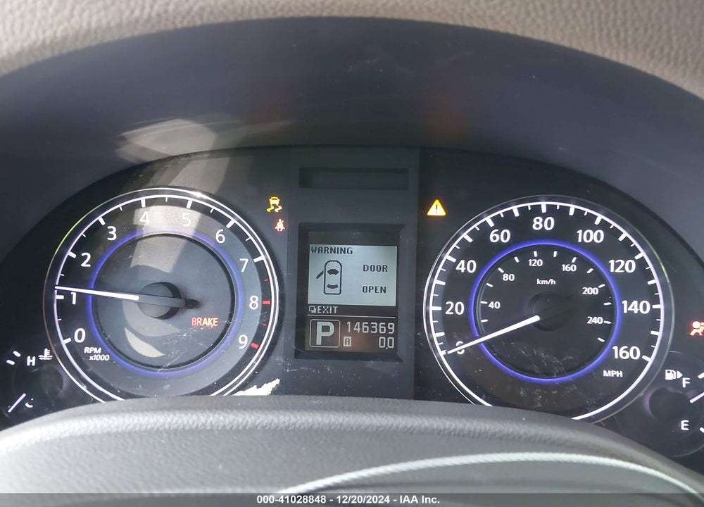 2012 INFINITI G37X VIN: JN1CV6AR3CM973291