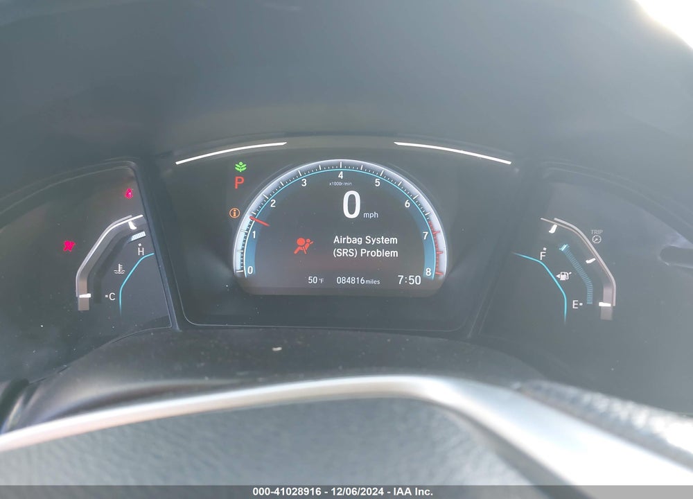 2019 HONDA CIVIC LX VIN: 19XFC2F66KE202361
