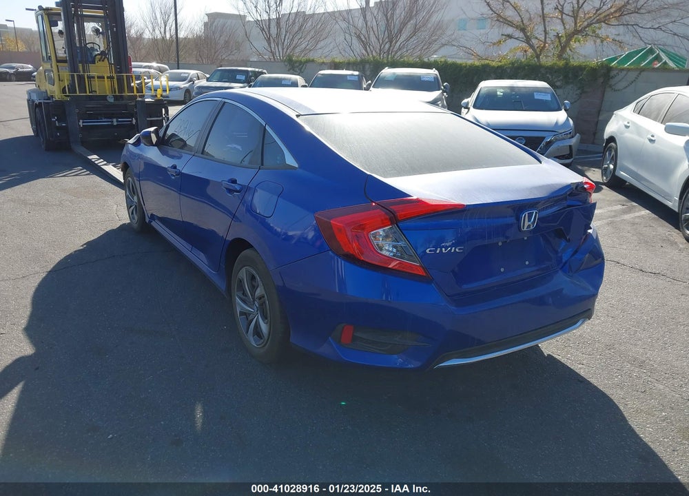 2019 HONDA CIVIC LX VIN: 19XFC2F66KE202361